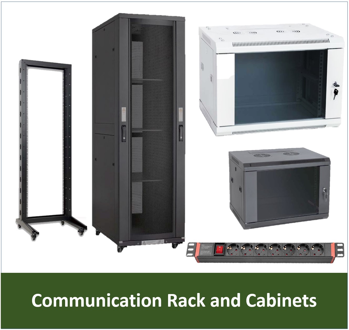 Communication Rack and Cabinets
