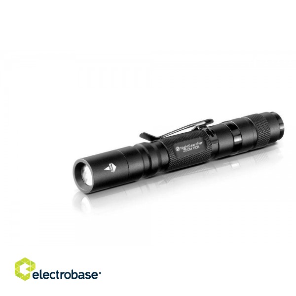 NIGHTSEARCHER ZOOM 110R Spot to Flood Zoom Rechargeable Flashlight - 110lm	