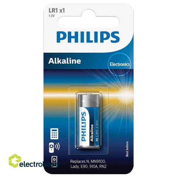 Philips Minicells baterija N 1 gb 8712581624736