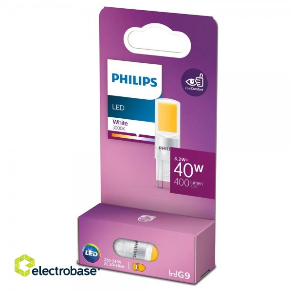 Philips LED 3.2W (40W) G9 3000K spuldze 400lm