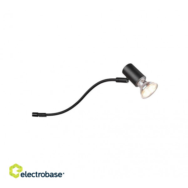 Trio-Lighting Giada H2O  1-pc GU10 matt black sienas lampa