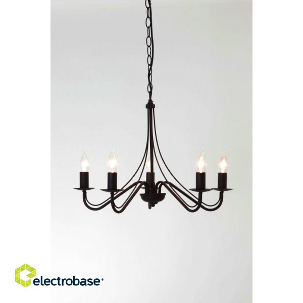 Trio-Lighting Country chandelier 5-pc E14 rustic lustra