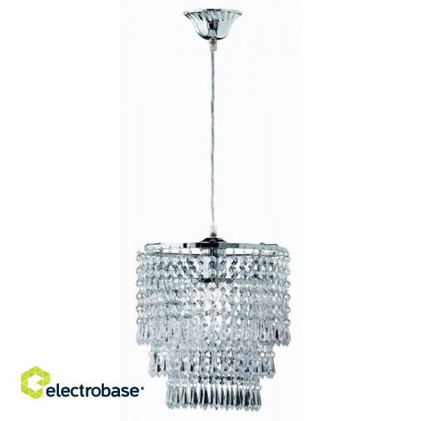 Trio-Lighting Orient chandelier E27 chrome lustra