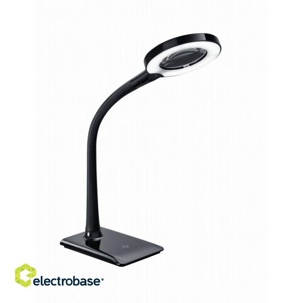 TRIO-Lighting Lupo LED table lamp black gaismeklis