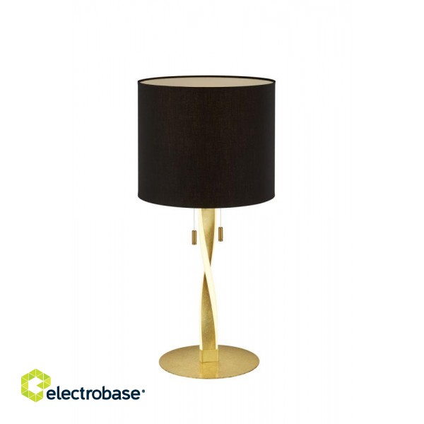 TRIO-Lighting Nandor table lamp E27 + LED black/gold gaismeklis