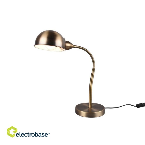 TRIO-Lighting Perry table lamp E27 antique brass galda lampa