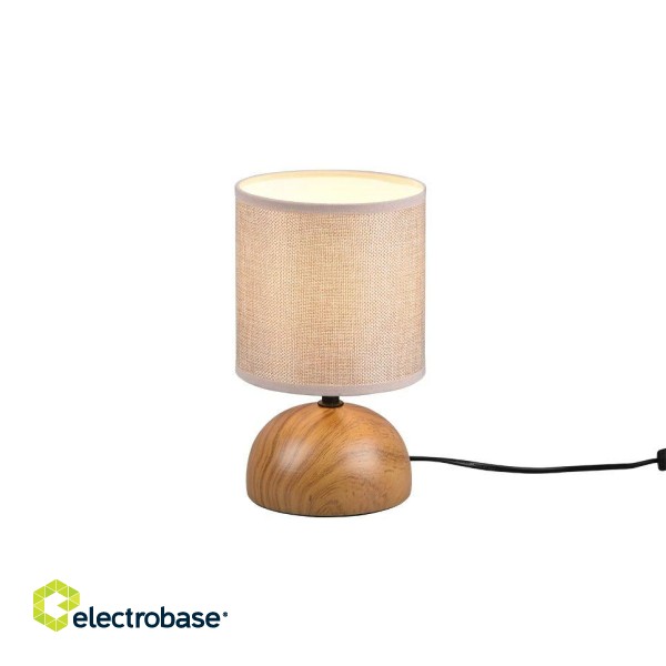 TRIO-Lighting Luci table lamp E14 wood gaismeklis