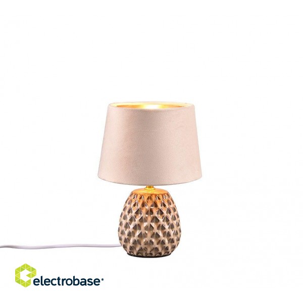 TRIO-Lighting Ariana table lamp 26 cm E14 beige gaismeklis