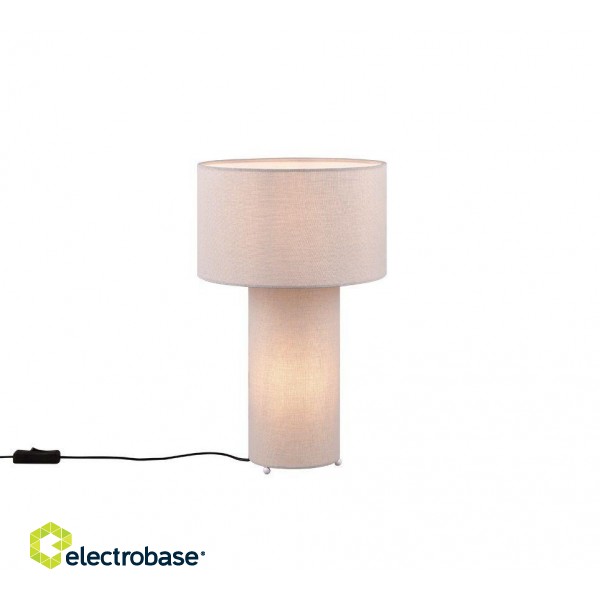 TRIO-Lighting Bale table lamp E27 grey gaismeklis