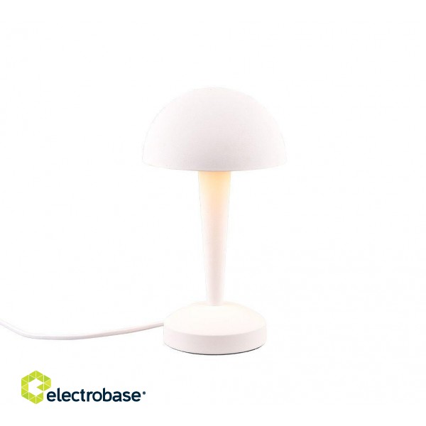 TRIO-Lighting Canaria table lamp E14 (incl.) matt white gaismeklis