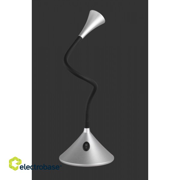 TRIO-Lighting Viper LED table lamp grey gaismeklis