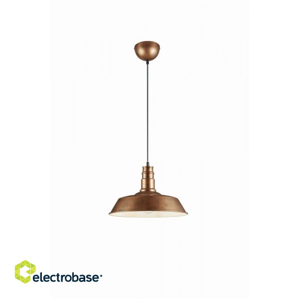 Trio-Lighting Will  E27 antique copper piekaramā lampa