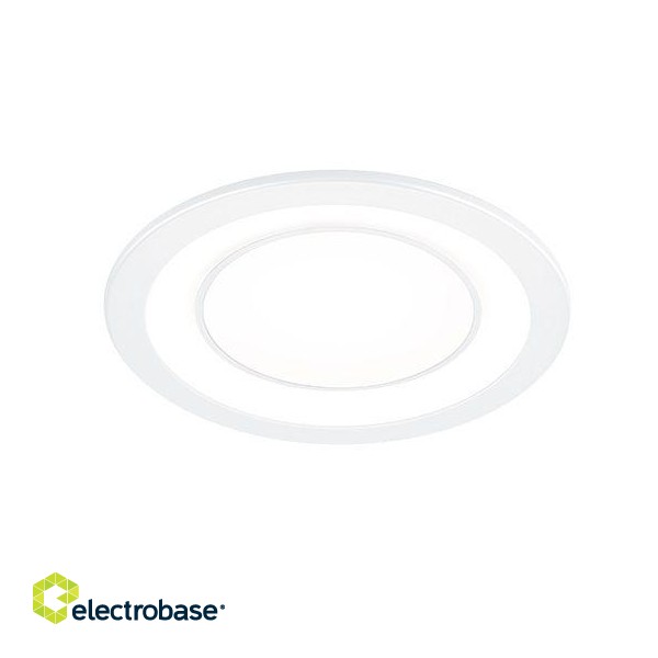 Trio-Lighting Core LED 14,5 cm matt white griestos iebūvējams gaismeklis