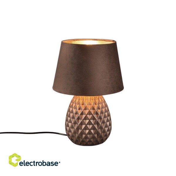 TRIO-Lighting Ariana table lamp 35 cm E14 brown gaismeklis