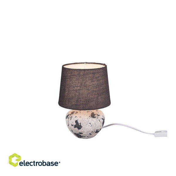 TRIO-Lighting Bay table lamp 18 cm E14 grey gaismeklis