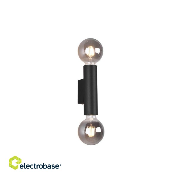 Trio-Lighting Vannes  2-pc E27 matt black sienas lampa