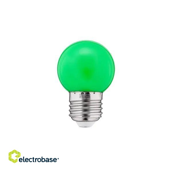 LED Color Bulb 1W G45 240V 20Lm PC green THORGEON spuldze