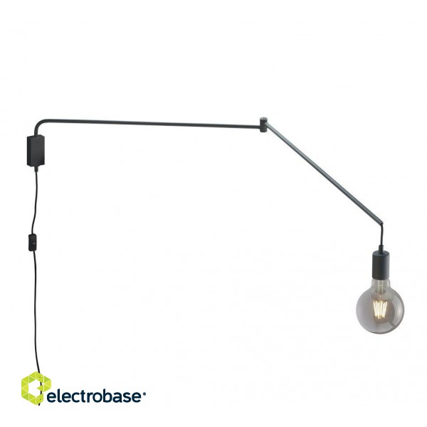 Trio-Lighting Line  E27 matt black sienas lampa