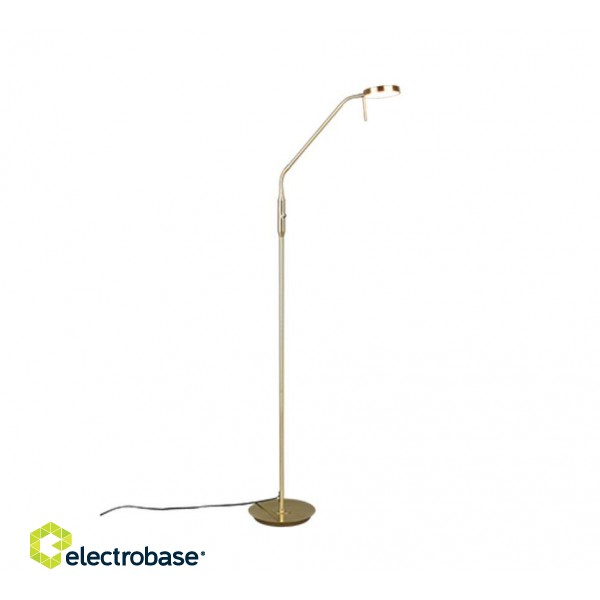 Trio-Lighting Monza LED  matt brass stāvlampa