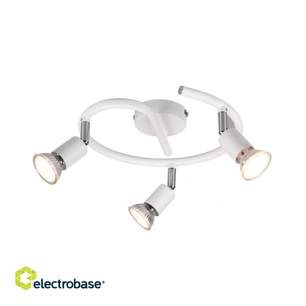 Trio-Lighting Paris 3-pc GU10 matt white virziena gaismeklis