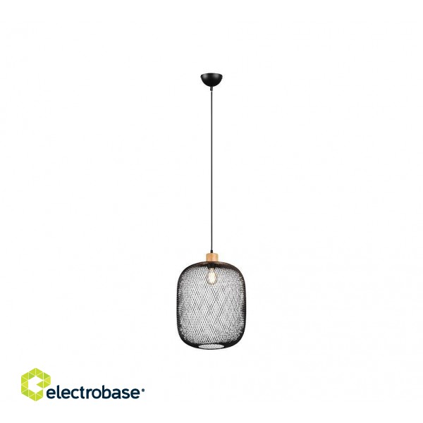 Trio-Lighting Calimero  1-pc E27 40 cm matt black piekaramā lampa