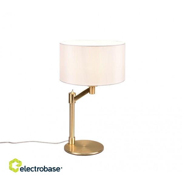 TRIO-Lighting Cassio table lamp E27 matt brass gaismeklis