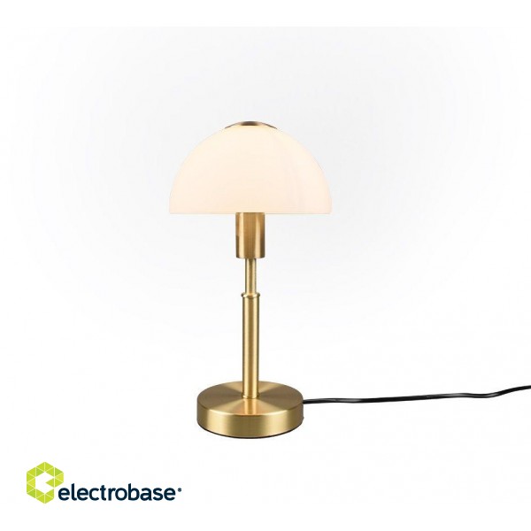 TRIO-Lighting Don II table lamp E14 matt brass gaismeklis