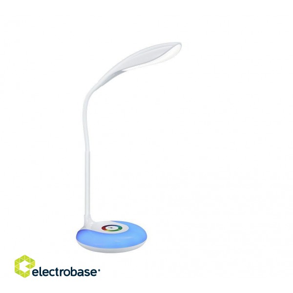 TRIO-Lighting Krait LED table lamp white RGB gaismeklis