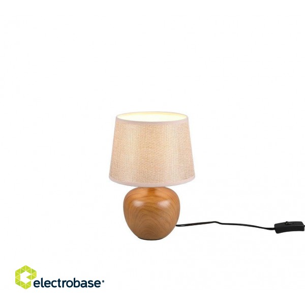 TRIO-Lighting Luxor table lamp 26 cm E14 beige gaismeklis