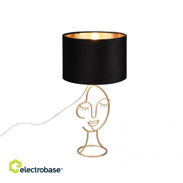 TRIO-Lighting Mary table lamp E27 black gaismeklis