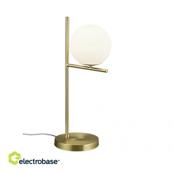 TRIO-Lighting Pure table lamp E14 matt brass gaismeklis