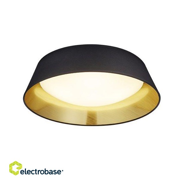 Trio-Lighting Ponts LED  45 cm black/gold griestu lampa