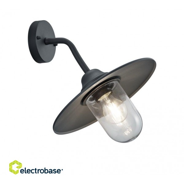 Trio-Lighting OUTDOOR Brenta E27 anthracite sienas lampa