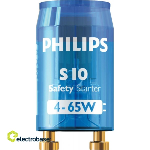 Philips S10 4-65W SIN 220-240V WH EUR/12X25CT starteris