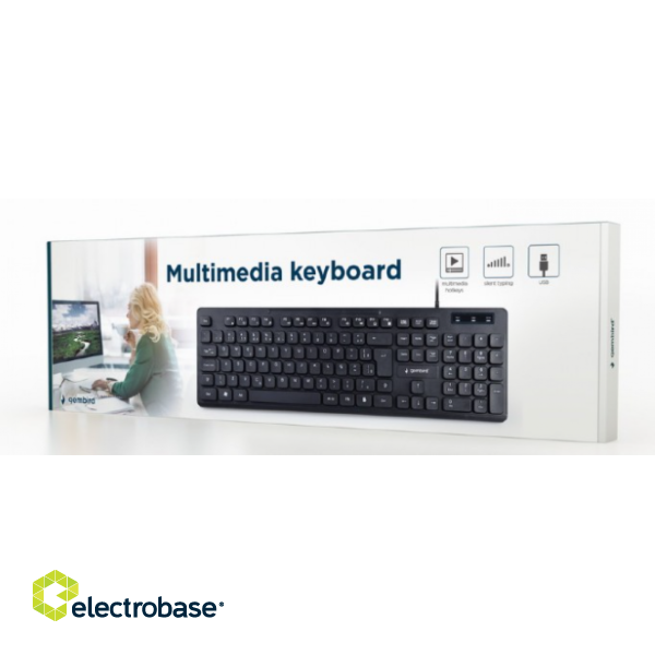 Gembird KB-MCH-04 Keyboard paveikslėlis 2