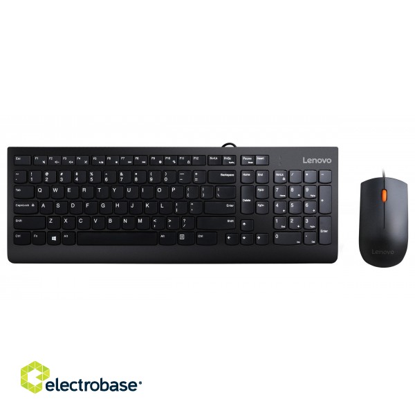 Lenovo Essential Wired Combo Keyboard + mouse (RU) image 1