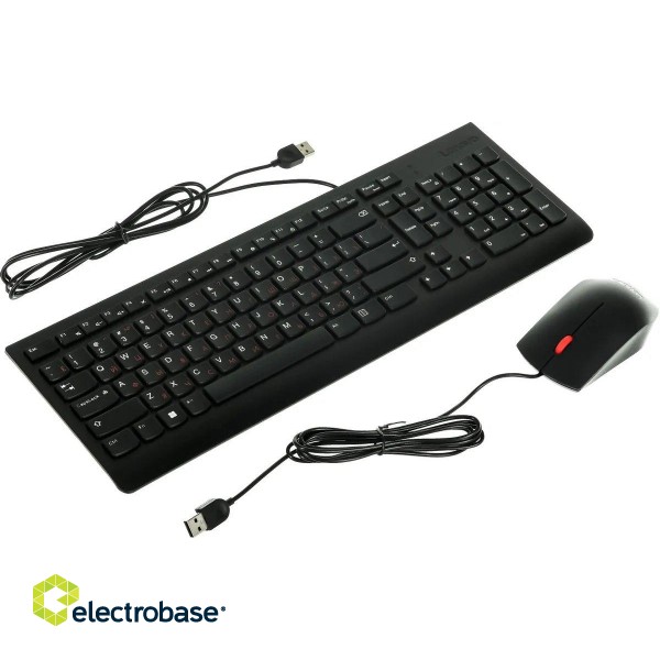 Lenovo Essential Wired Combo Keyboard + mouse (RU) image 3