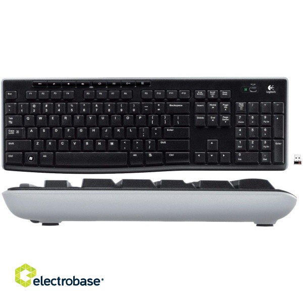 Logitech K270 Bezvadu klaviatūra (ENG) image 5