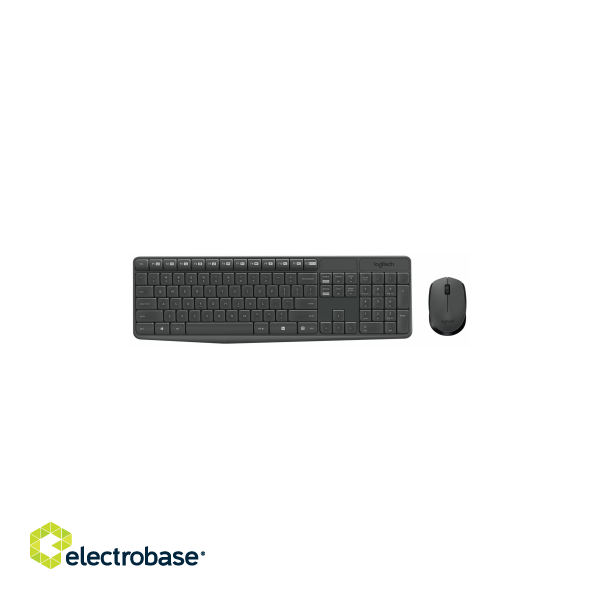 Logitech MK235 Wireless Keyboard + Mouse image 1