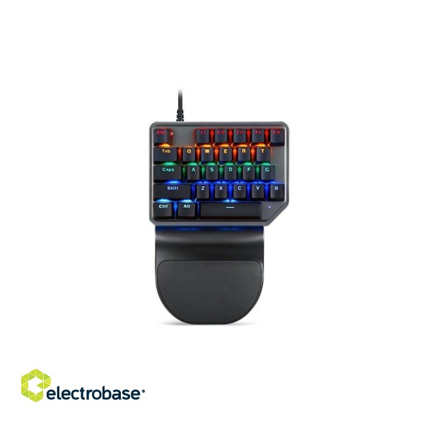 Motospeed K27 RGB Mechanical Numeric Keypad With LED BackLight / USB / Black (ENG) paveikslėlis 1