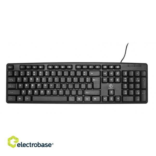 Rebeltec Simson set:  Wire keyboard + wire mouse image 5