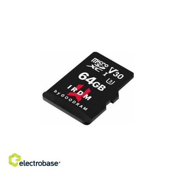GoodRam microSDXC 64GB Atmiņas karte + Adapter