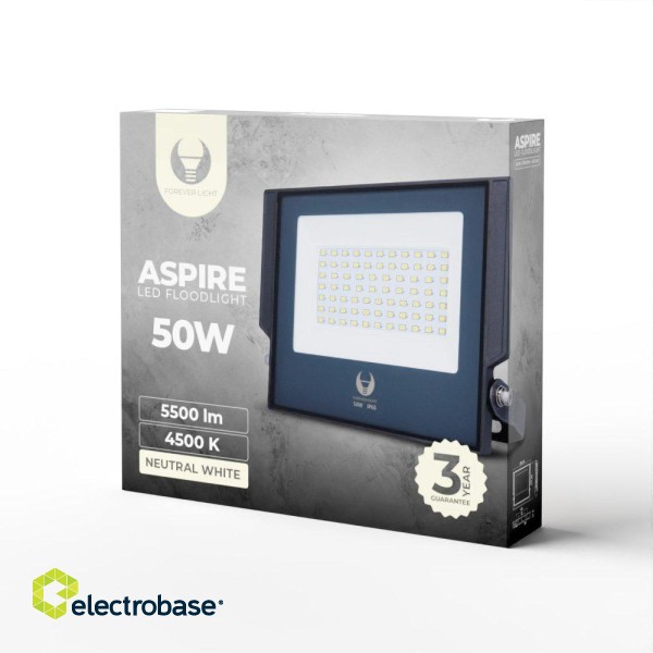 Forever Light Прожектор LED ASPIRE / 50W /  4500K / 5500lm / 230V фото 1