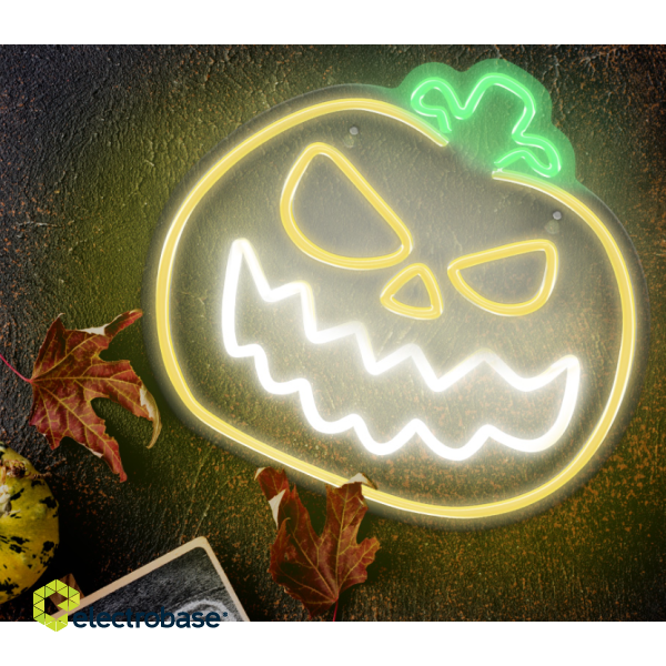 Forever Neolia ANGRY PUMPKIN Neon LED Sighboard image 2