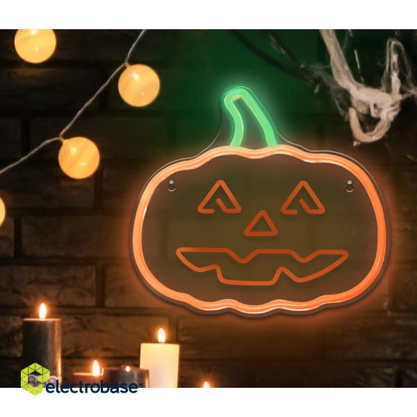 Forever Neolia PUMPKIN WITH STEM Neon LED Sighboard image 2