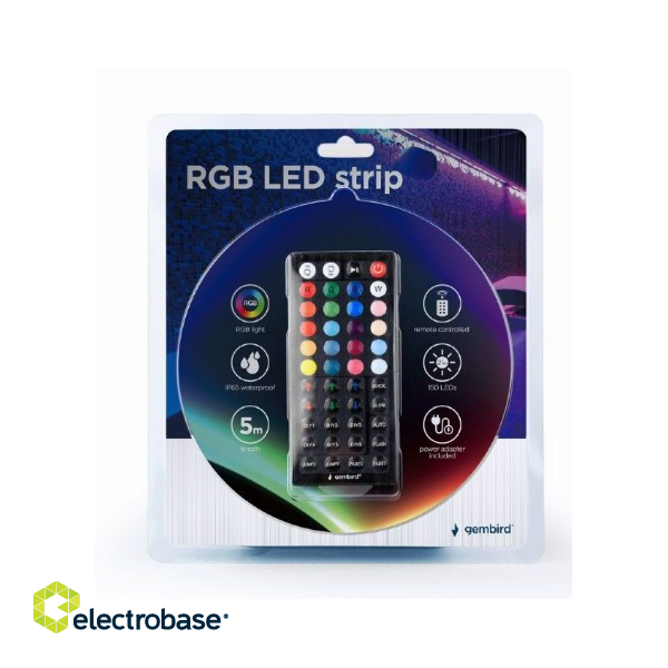 Gembird RGB LED Strip 5 m image 2