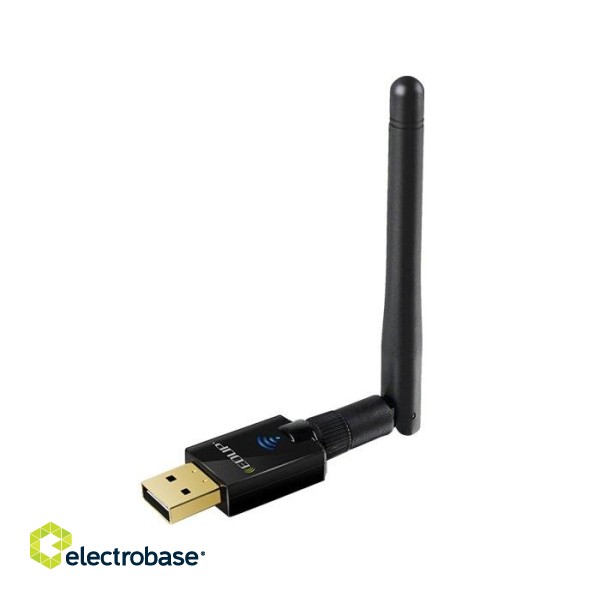 EDUP EP - AC1607 divjoslu 600 Mbps USB WiFi adapteris 2,4 GHz / 5,8 GHz / 802.11AC / ar ārēju antenu image 1