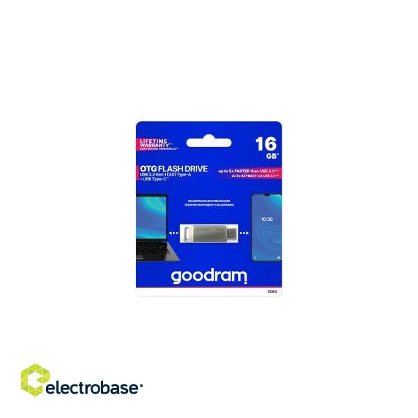 Goodram 16GB ODA3 USB 3.2 Flash Memory image 1