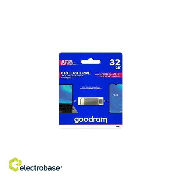 Goodram  32GB ODA3 USB 3.2 Flash Memory paveikslėlis 1
