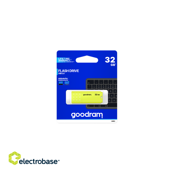 Goodram 32GB UME2 USB 2.0 Flash Memory image 1